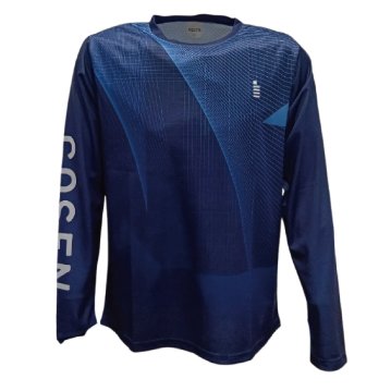 ゴーセン ユニ ドライロングＴシャツ【ネイビー】JPT59 数量限定生産品の画像