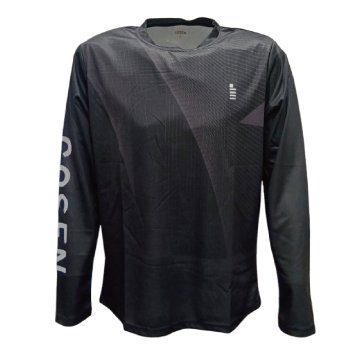 ゴーセン ユニ ドライロングＴシャツ【ブラック】JPT59 数量限定生産品の画像