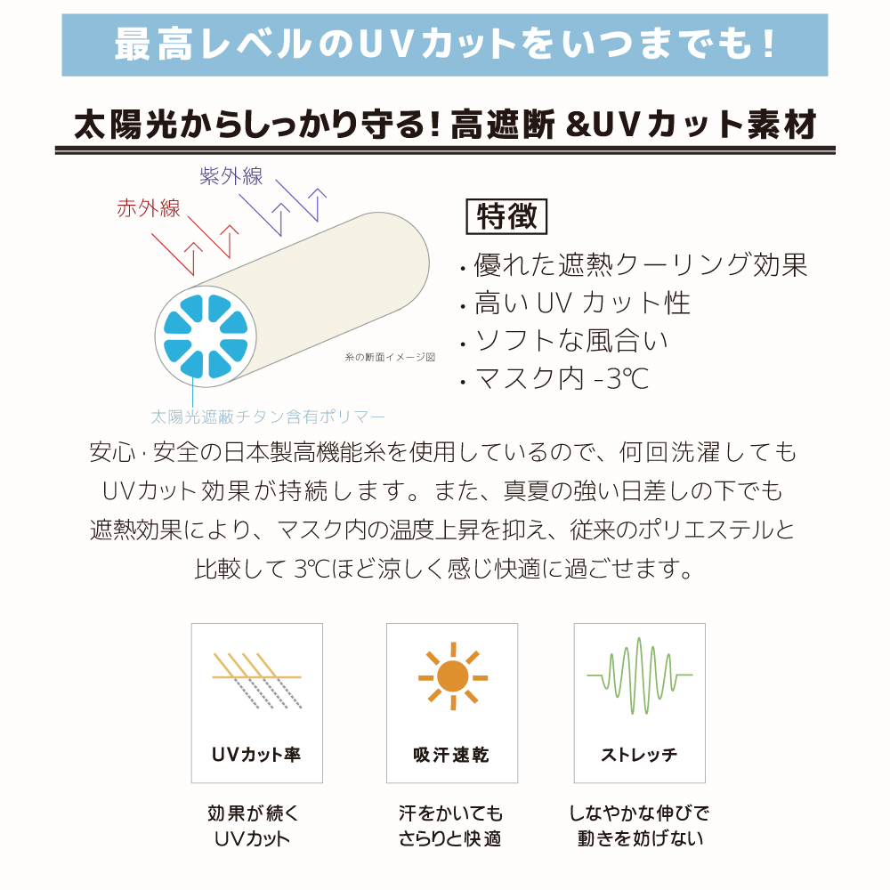 ヤケーヌ スタンダード スナップボタン留めの画像