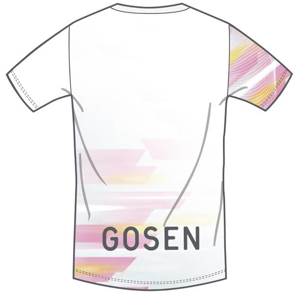 ゴーセン ユニ 限定Ｔシャツ【30.ホワイト】JPT62の画像