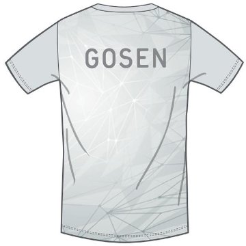 ゴーセン ユニ 限定Ｔシャツ【30.ホワイト】JPT61の画像
