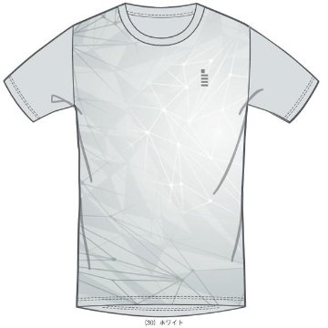 ゴーセン ユニ 限定Ｔシャツ【30.ホワイト】JPT61の画像