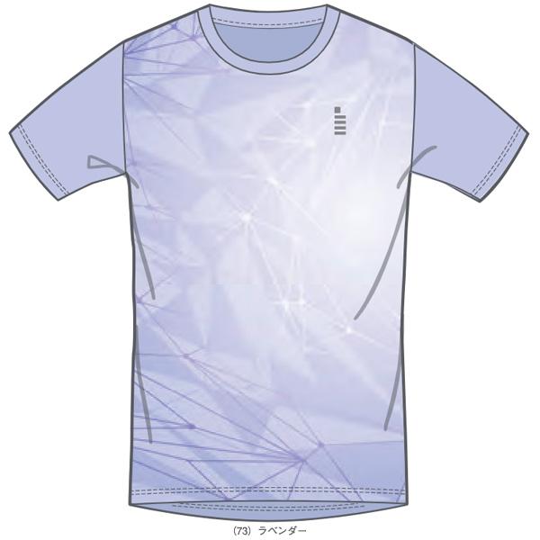 ゴーセン ユニ 限定Ｔシャツ【73.ラベンダー】JPT61の画像