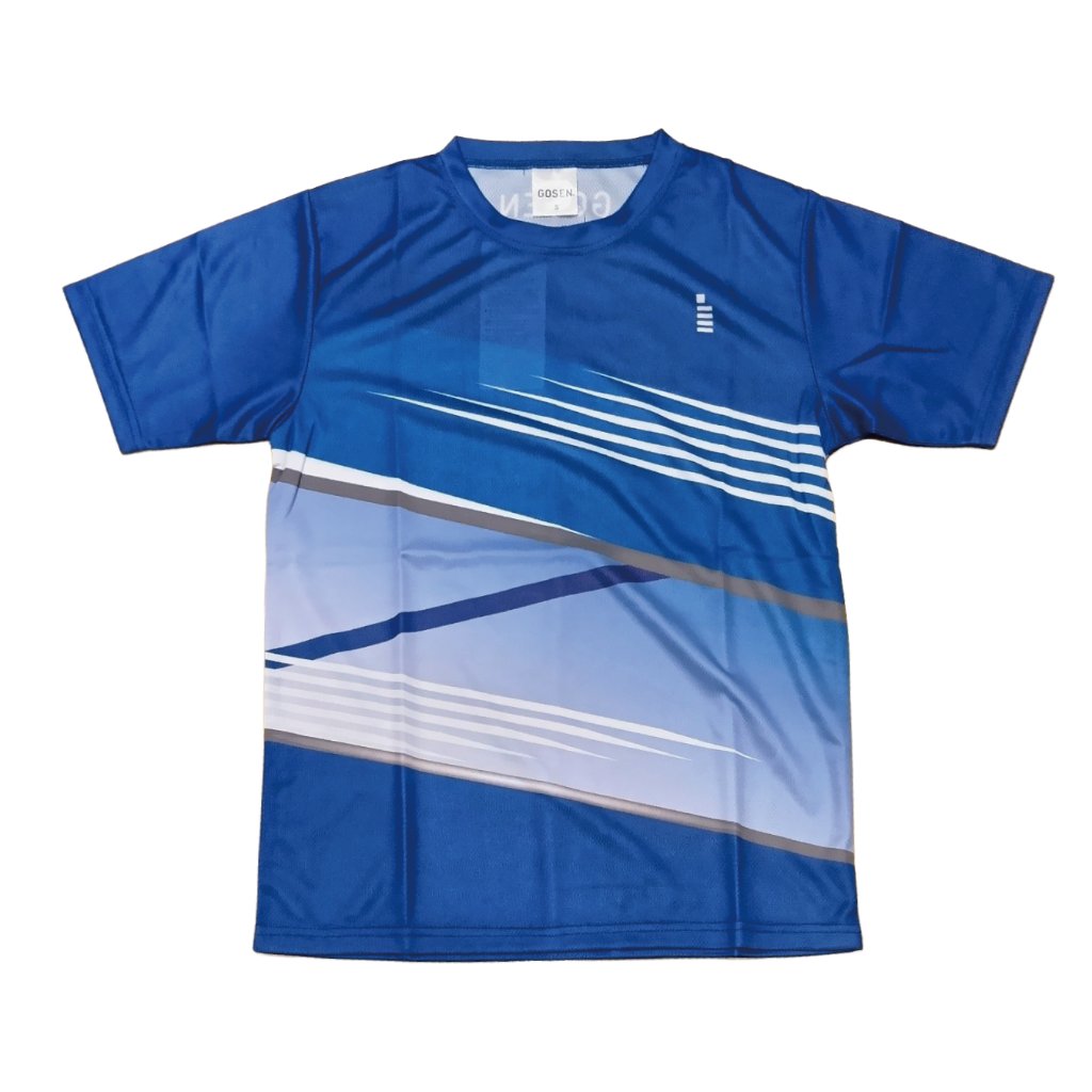 ゴーセン ユニ 限定Ｔシャツ【20.ブルー】JPT41の画像