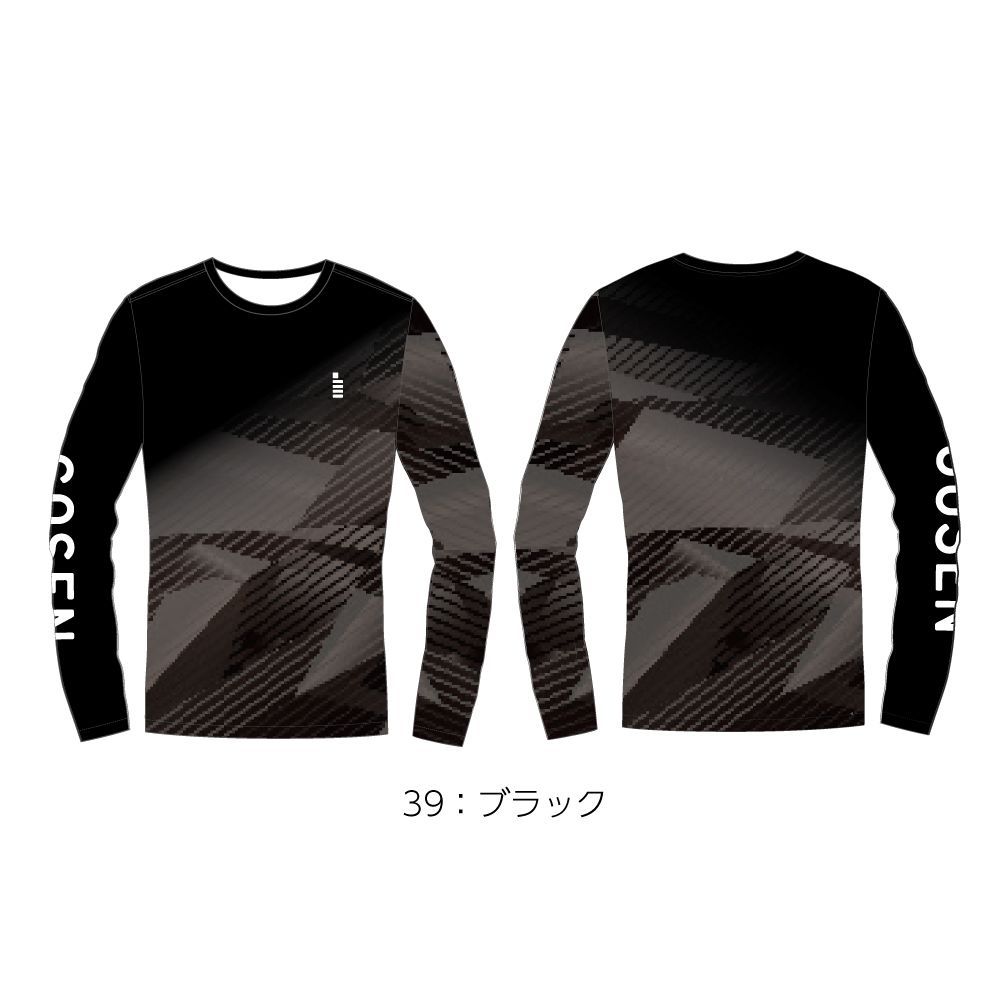 ゴーセン ユニ 限定ロングＴシャツ【39.ブラック】JPT36の画像