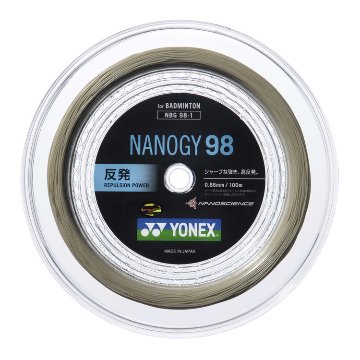 ヨネックス ナノジー９８ 100mロール NBG98-1 バドミントンガットの画像