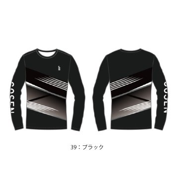 ゴーセン ユニ 限定ロングＴシャツ【39.ブラック】JPT44の画像