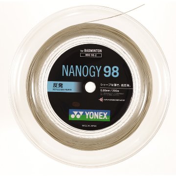 ヨネックス ナノジー９８ 200mロール NBG98-2 バドミントンガットの画像