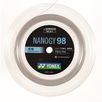 ヨネックス ナノジー９８ 200mロール NBG98-2 バドミントンガットの画像