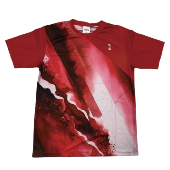 ゴーセン ユニ 限定Ｔシャツ【27.レッド】JPT39の画像