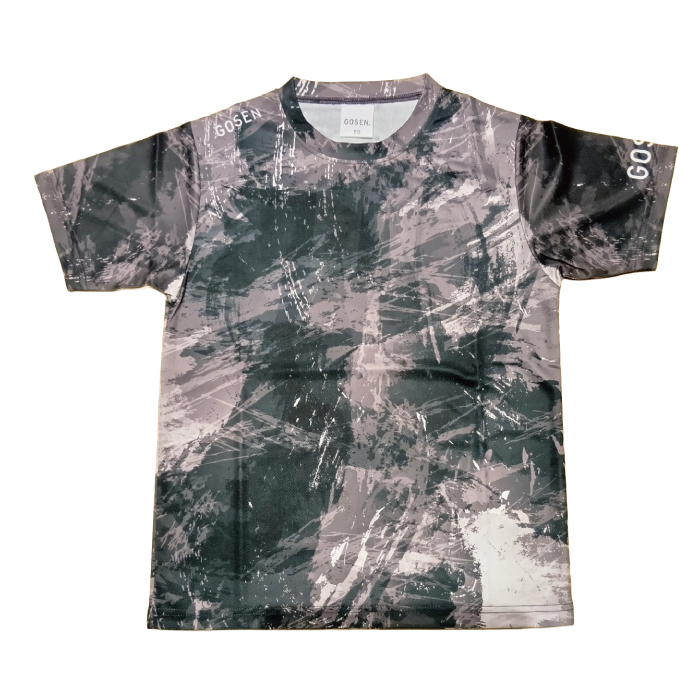 ゴーセン ユニ 限定Ｔシャツ【33.グレー】JPT32の画像