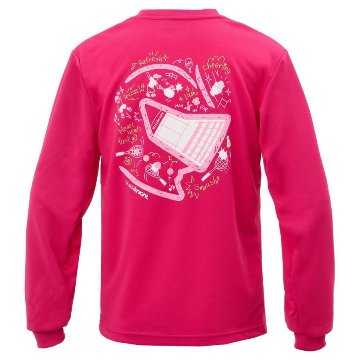 ブラックナイト ユニ ドライロングＴシャツ【ピンク】T-5202Uの画像