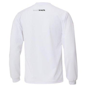 ブラックナイト ユニ ドライロングＴシャツ【ホワイト】T-4203Uの画像