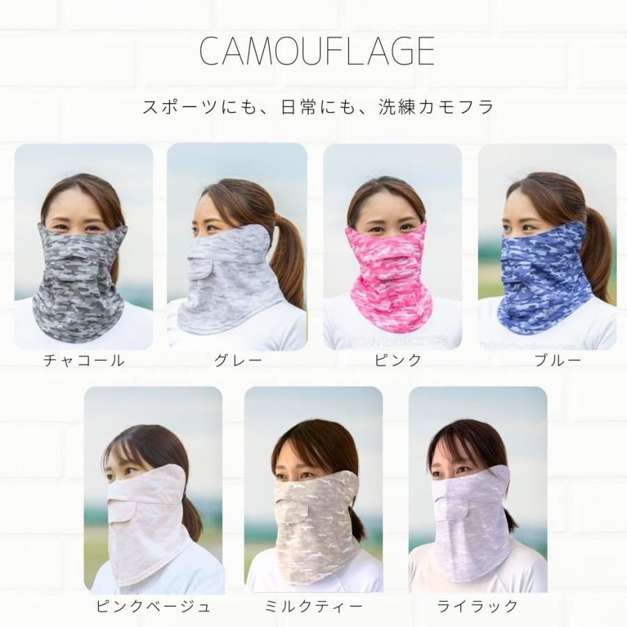ホワイトビューティー CH型 フェイスカバーマスク カモフラ柄の画像