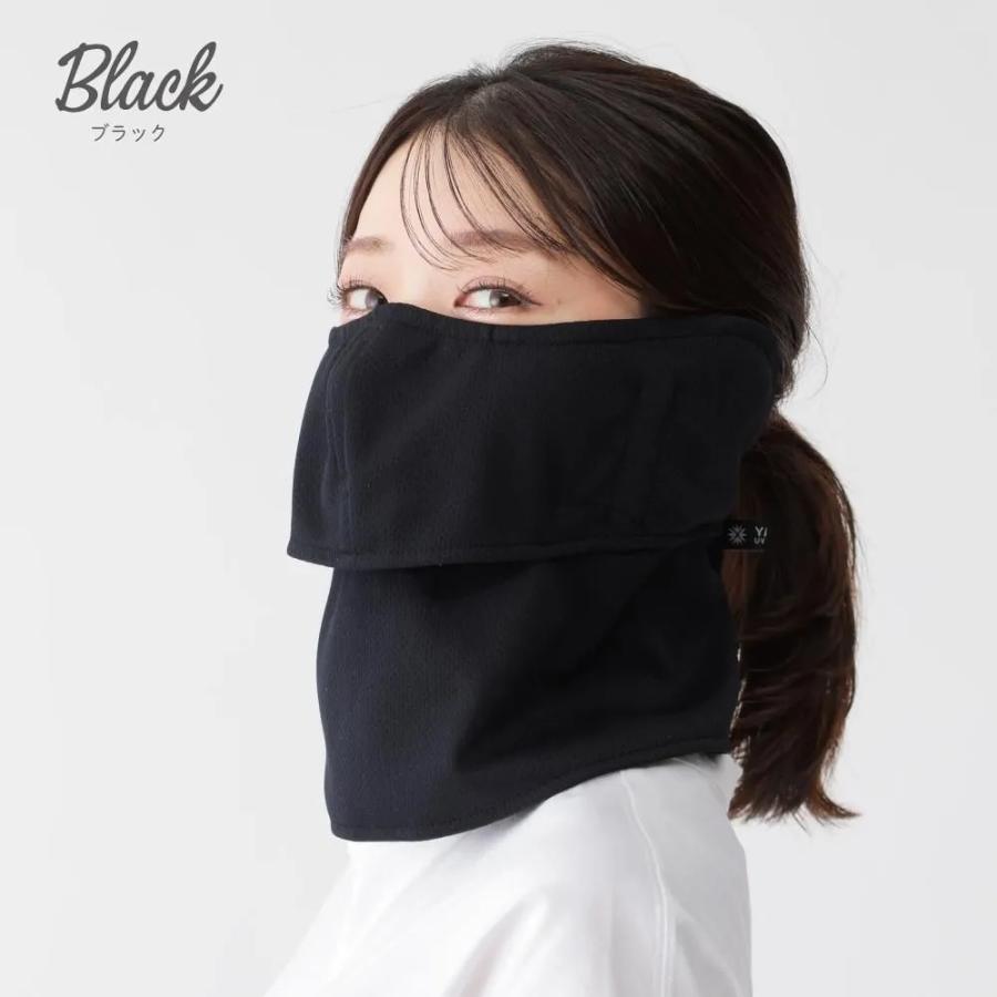 ヤケーヌ 爽クール 耳カバー付き UVカット フェイスカバー マスクの画像