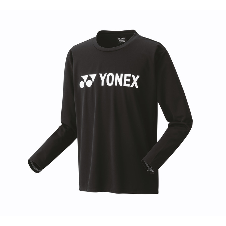ヨネックス ユニ ドライロングスリーブＴシャツ【007.ブラック】16802の画像