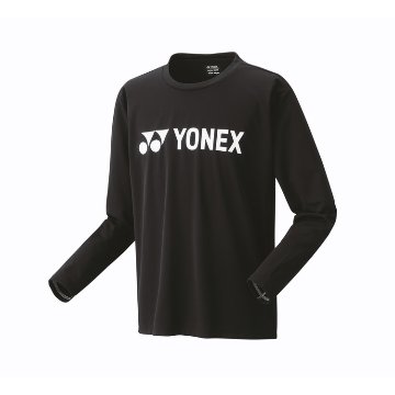 ヨネックス ユニ ドライロングスリーブＴシャツ【007.ブラック】16802の画像