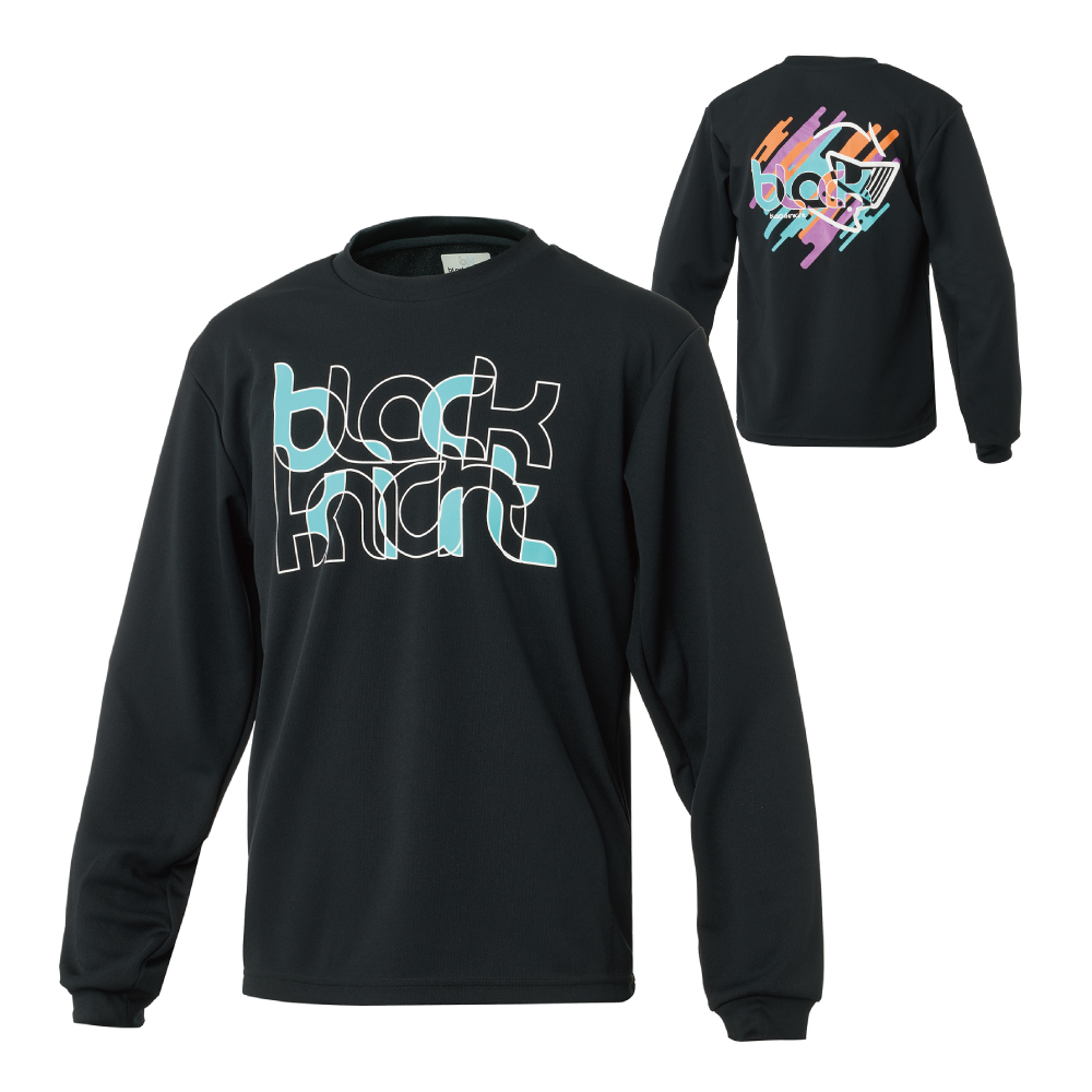 ブラックナイト ユニ ドライロングＴシャツ【ブラック】T-6201Uの画像