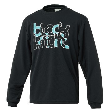 ブラックナイト ユニ ドライロングＴシャツ【ブラック】T-6201Uの画像