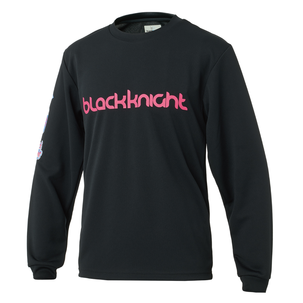 ブラックナイト ユニ ドライロングＴシャツ【ブラック】T-6203Uの画像