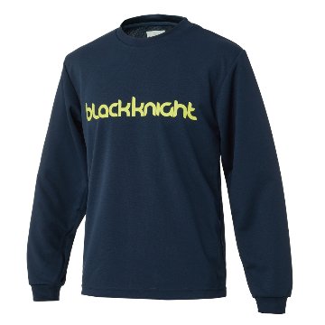 ブラックナイト ユニ ドライロングＴシャツ【ネイビー】T-6203Uの画像