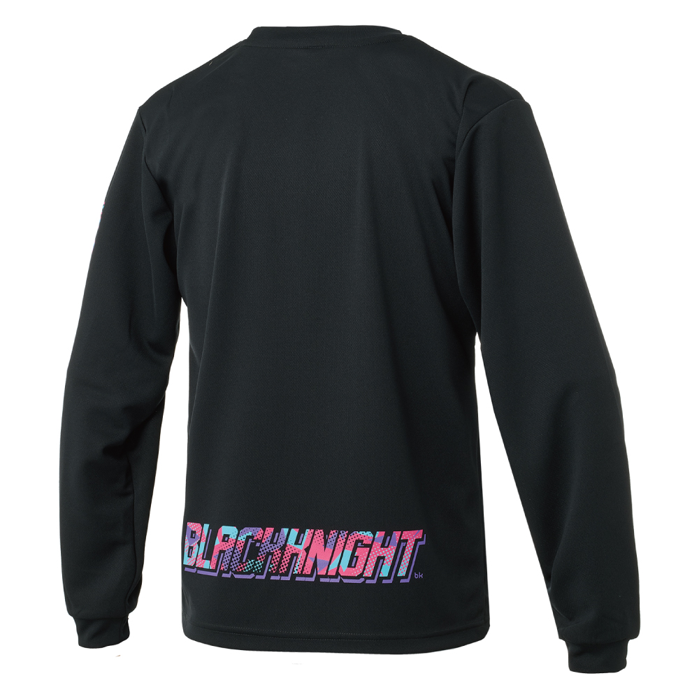 ブラックナイト ユニ ドライロングＴシャツ【ブラック】T-6204Uの画像