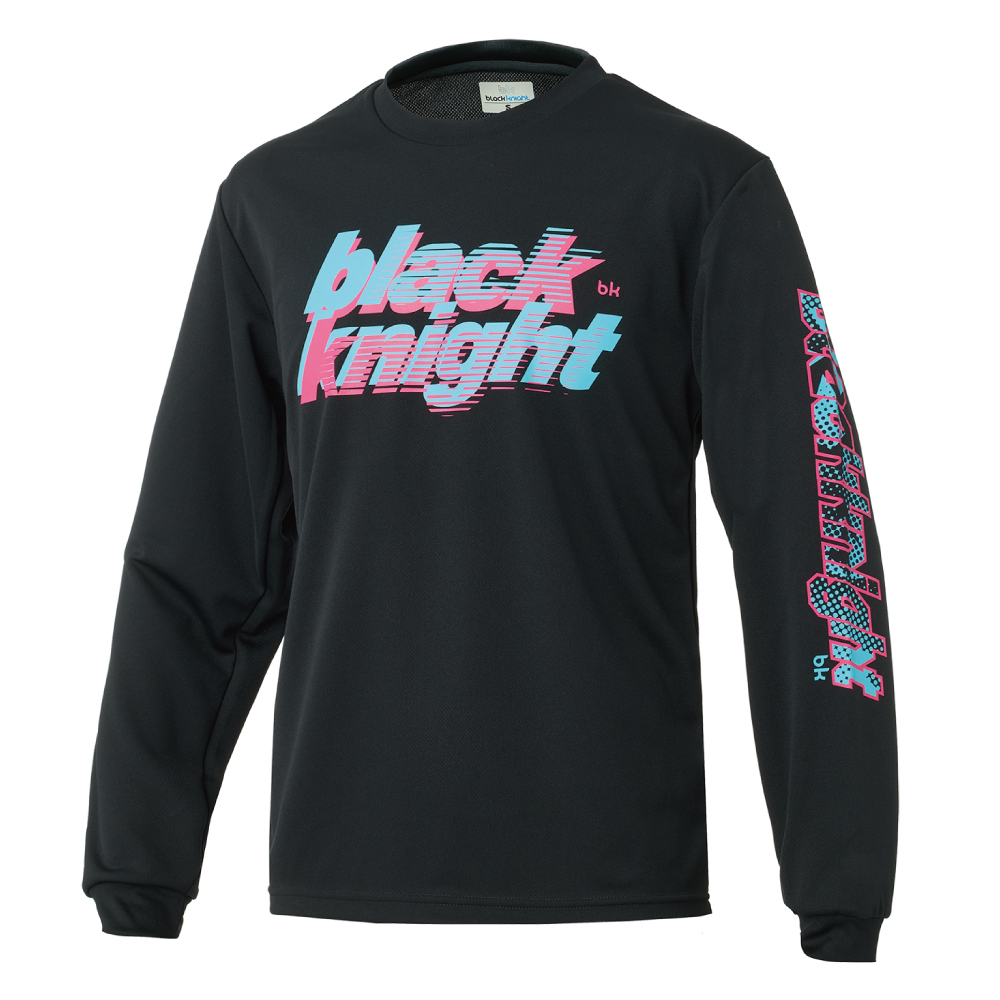 ブラックナイト ユニ ドライロングＴシャツ【ブラック】T-6204Uの画像