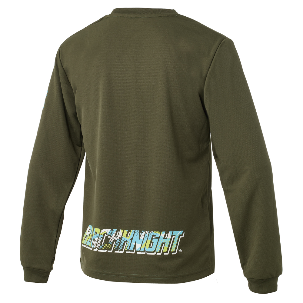 ブラックナイト ユニ ドライロングＴシャツ【ダークグリーン】T-6204Uの画像