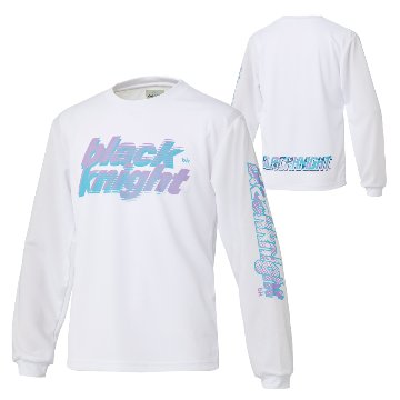 ブラックナイト ユニ ドライロングＴシャツ【ホワイト】T-6204Uの画像