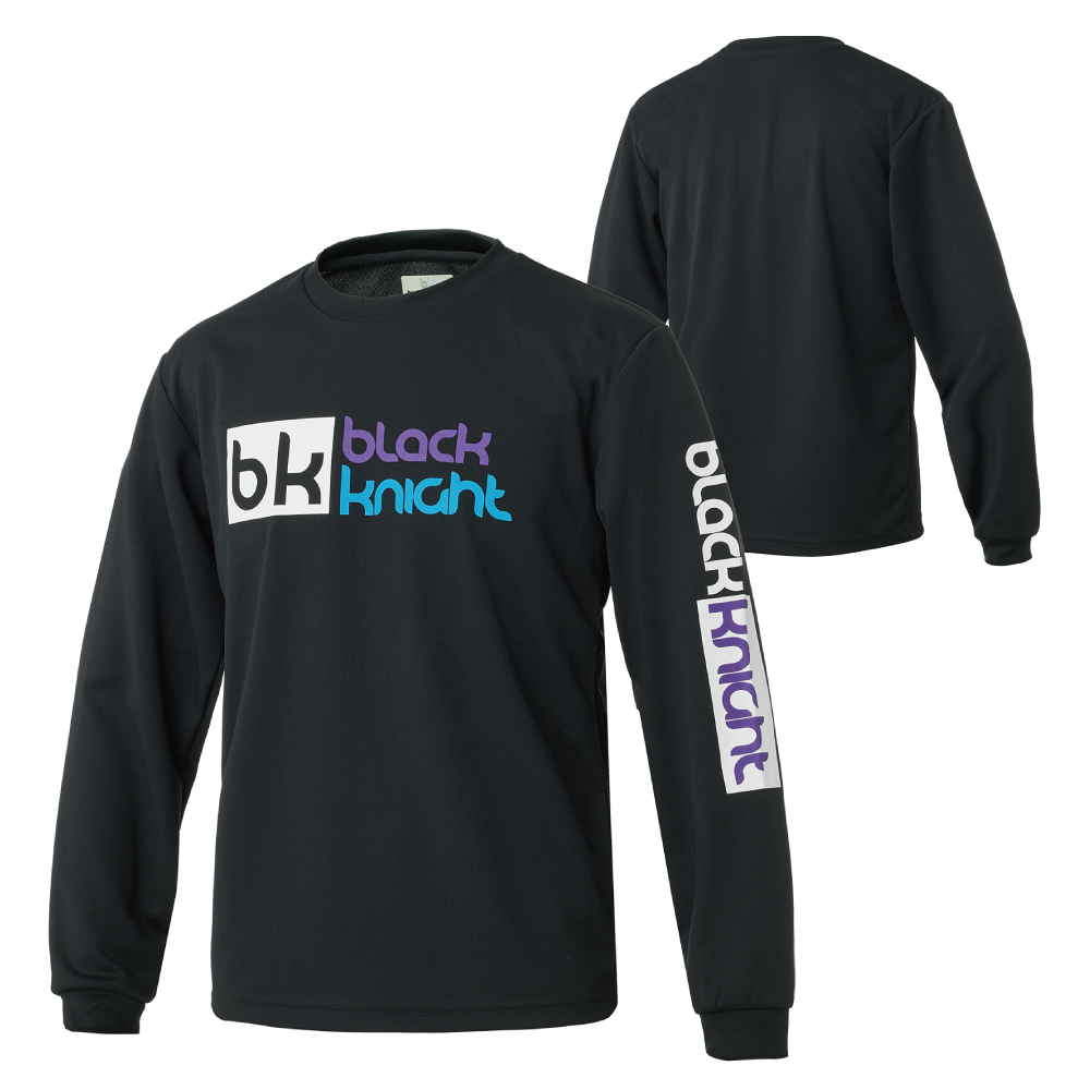 ブラックナイト ユニ ドライロングＴシャツ【ブラック】T-6205Uの画像