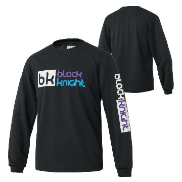 ブラックナイト ユニ ドライロングＴシャツ【ブラック】T-6205Uの画像