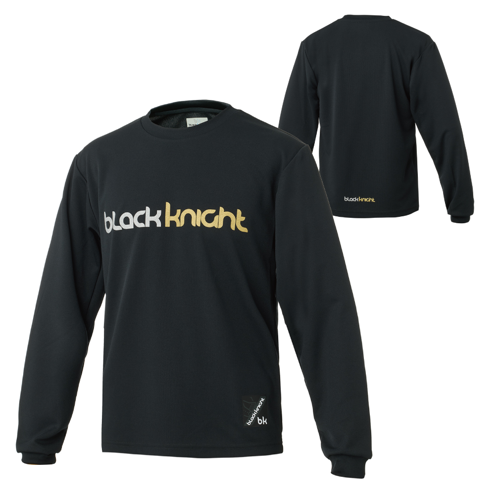ブラックナイト ユニ ドライロングＴシャツ【ブラック】T-6208Uの画像