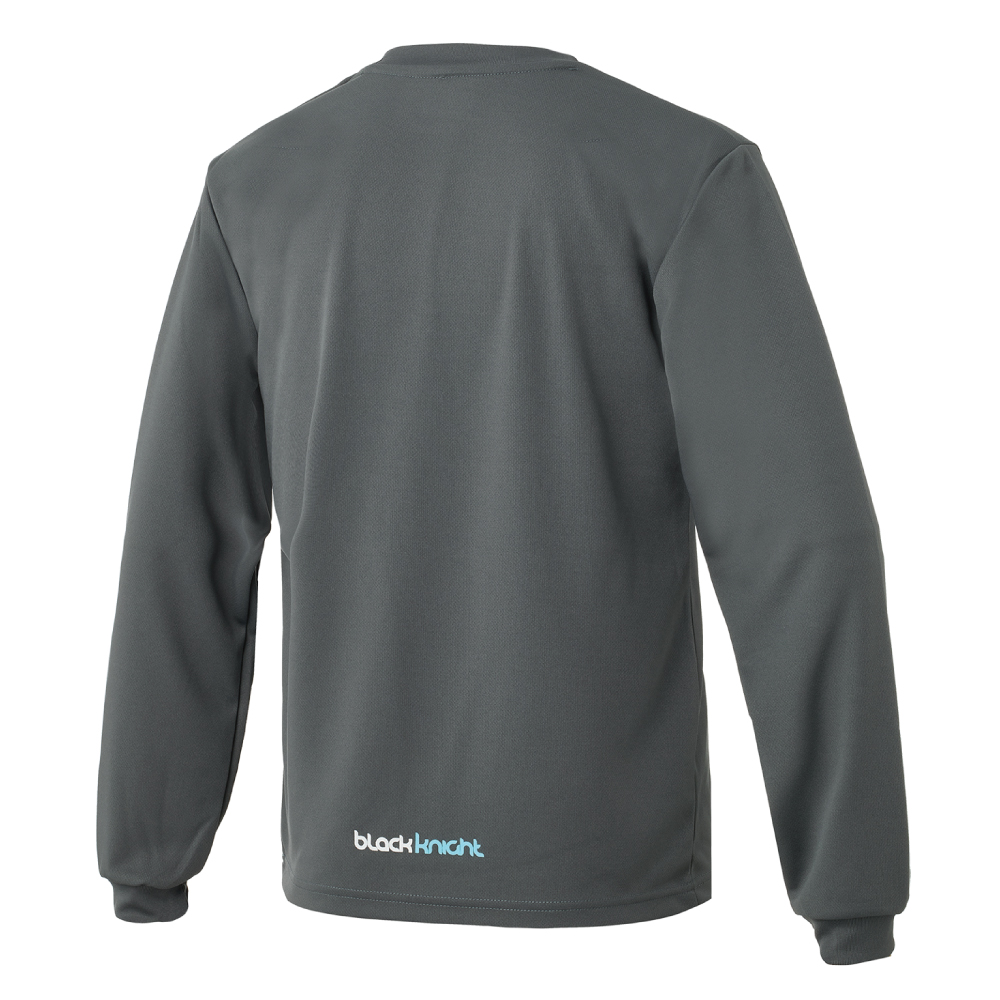 ブラックナイト ユニ ドライロングＴシャツ【ダークグレー】T-6208Uの画像