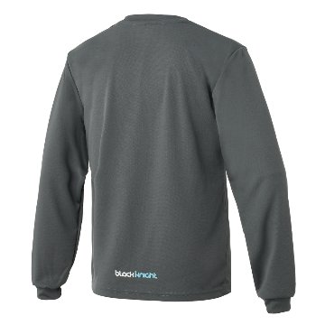 ブラックナイト ユニ ドライロングＴシャツ【ダークグレー】T-6208Uの画像