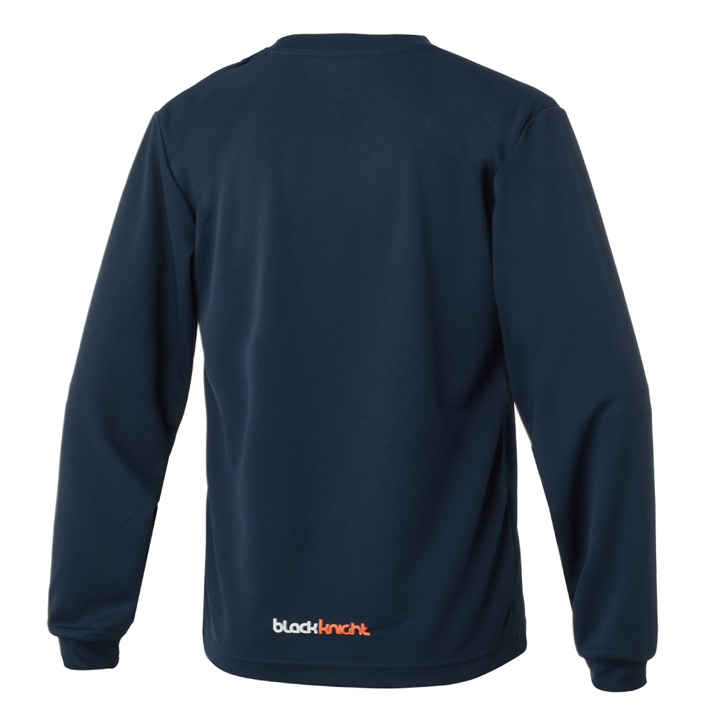 ブラックナイト ユニ ドライロングＴシャツ【ネイビー】T-6208Uの画像