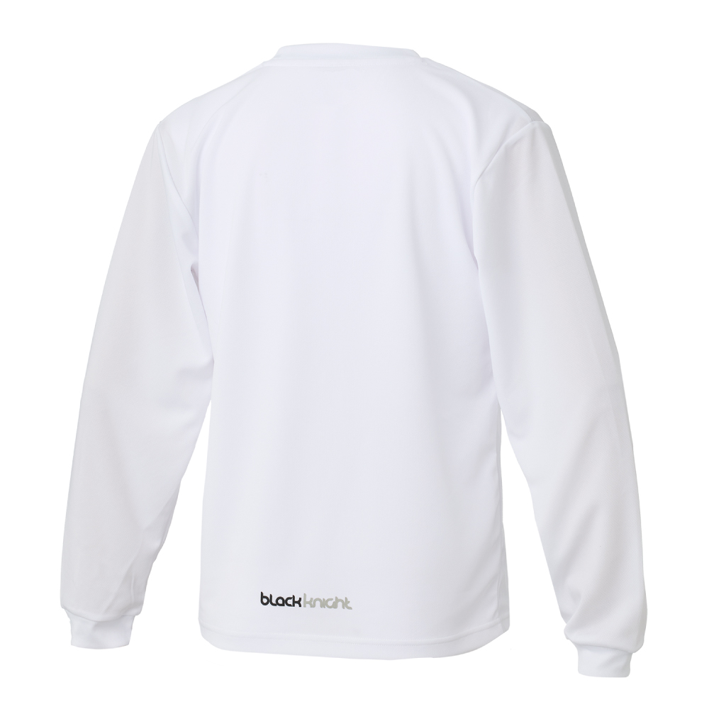 ブラックナイト ユニ ドライロングＴシャツ【ホワイト】T-6208Uの画像
