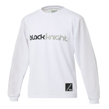 ブラックナイト ユニ ドライロングＴシャツ【ホワイト】T-6208Uの画像