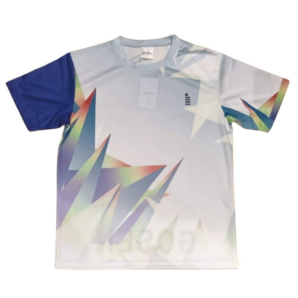 ゴーセン ユニ 限定Ｔシャツ【20.ブルー】JT2600の画像