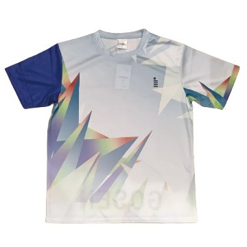ゴーセン ユニ 限定Ｔシャツ【20.ブルー】JT2600の画像