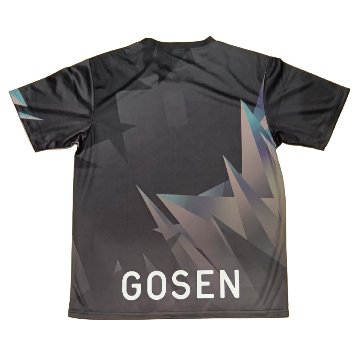 ゴーセン ユニ 限定Ｔシャツ【39.ブラック】JT2600の画像