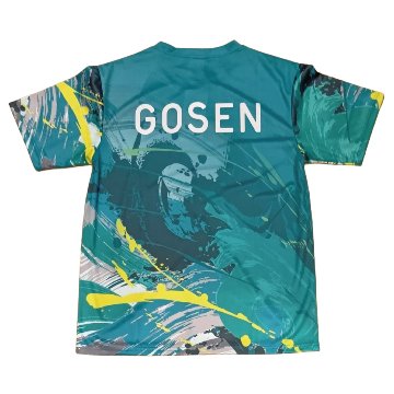 ゴーセン ユニ 限定Ｔシャツ【60.エメラルドブルー】JT2602の画像