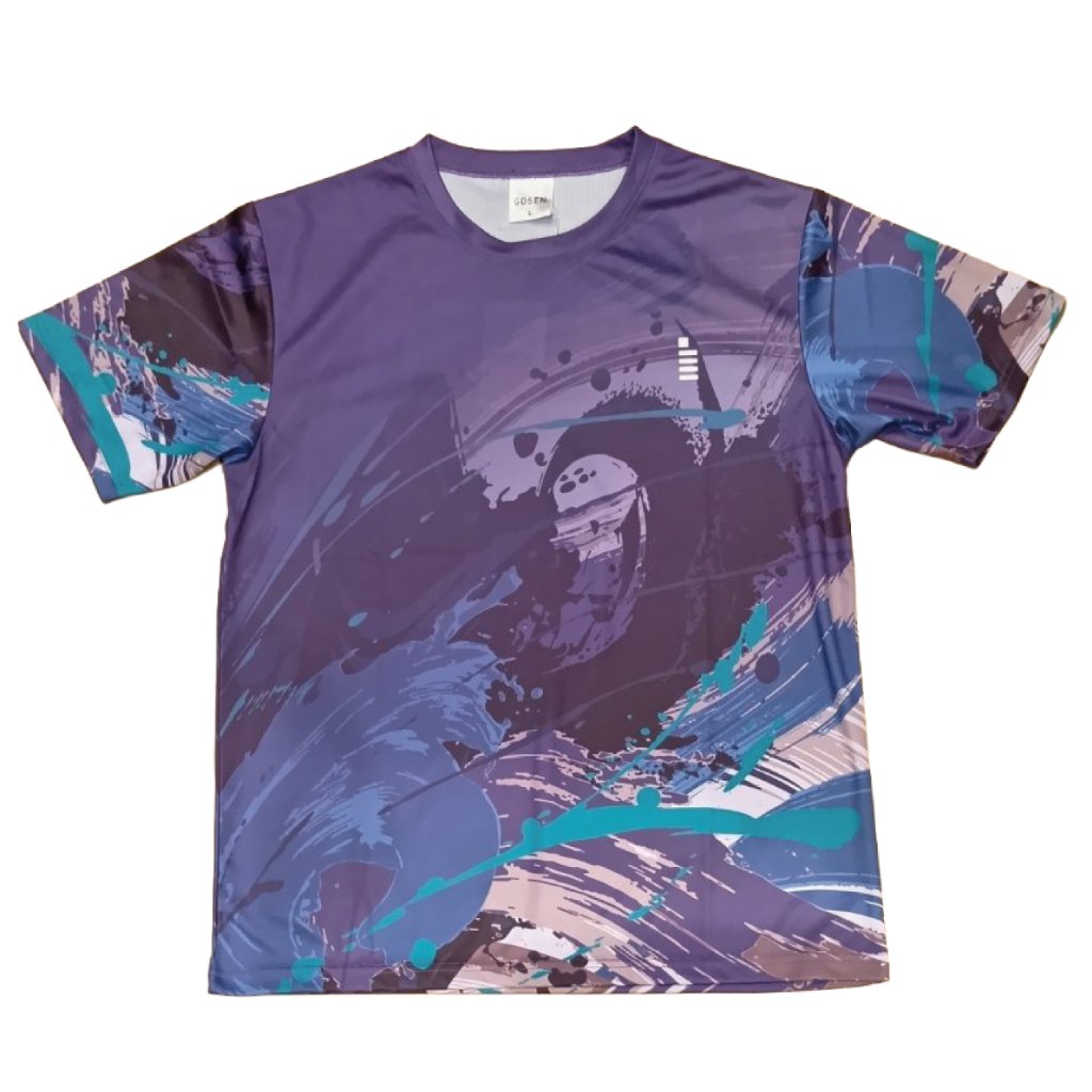 ゴーセン ユニ 限定Ｔシャツ【75.パープル】JT2602の画像