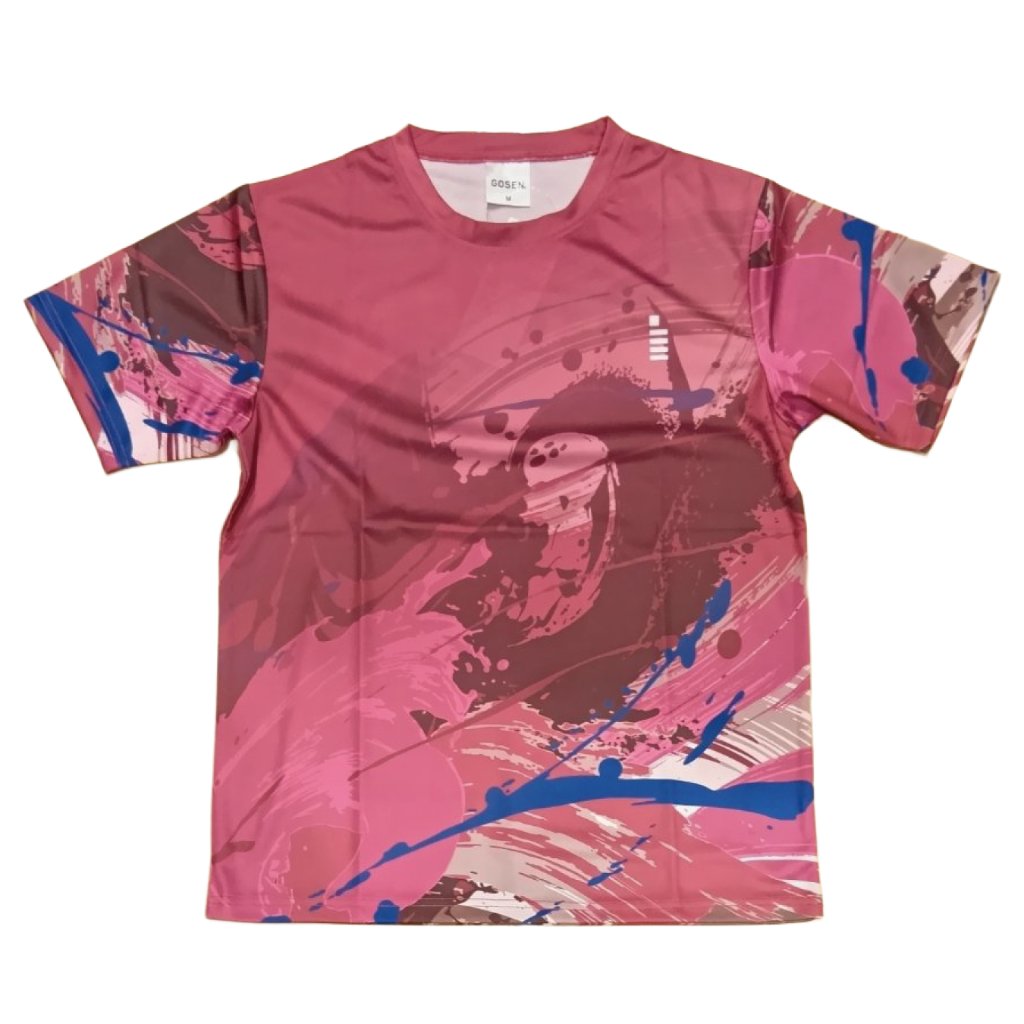 ゴーセン ユニ 限定Ｔシャツ【81.ピンク】JT2602の画像