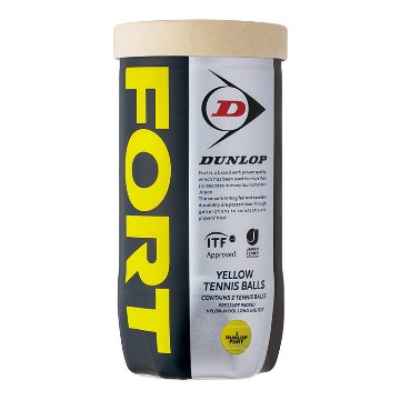 ダンロップ フォート ２球入×３０缶（６０球） 試合球 テニスボールの画像