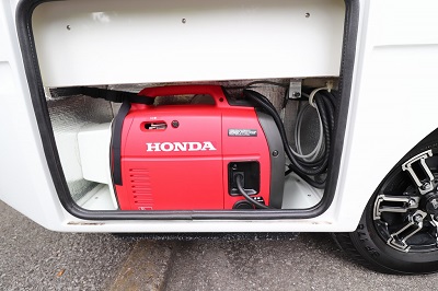 発電機の使用（マンボウHideaway号用）の画像