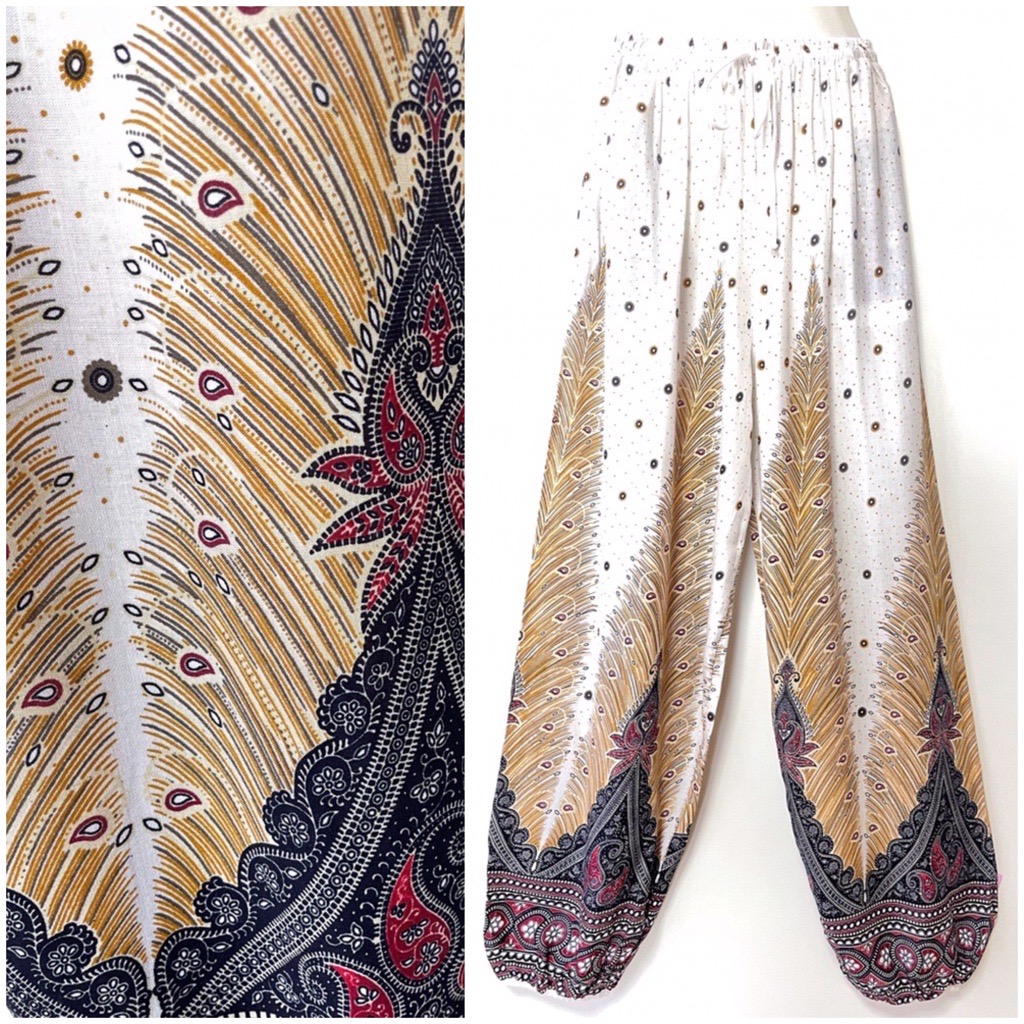 専用です！アラジン タイパンツ 男女兼用【ゴム紐】B柄DK