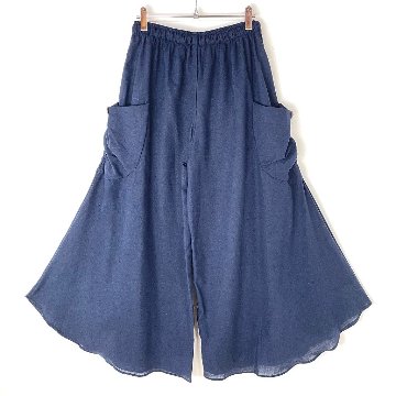 サイド文字ワイドパンツ BT007の画像