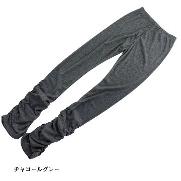 くしゅくしゅレギンス　半くしゅくしゅタイプの画像