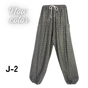 アラジンパンツ　タイパンツ　レーヨン　部屋着　ヨガ　タイマッサージ　男女兼用　ウエスト2タイプ　【和柄】の画像
