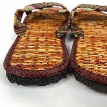 い草サンダル　和風　和装　ルームサンダル　スリッパ　　軽量　スリッポンタイプ　の画像